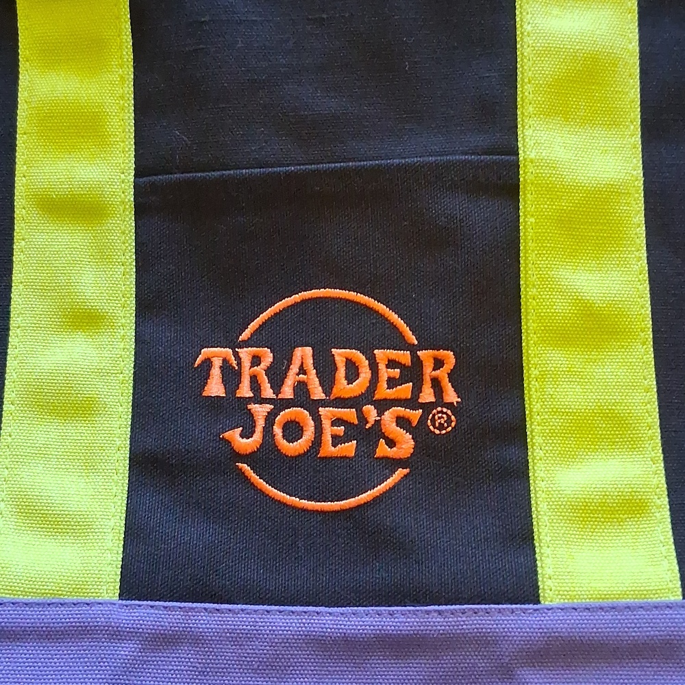 Trader Joe's Canvas Mini Tote Bag Bundle Of 3 - Picture 5 of 8